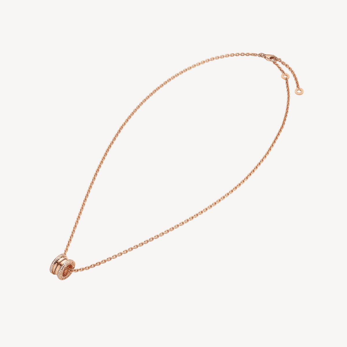 B.zero1 Pave Diamonds 18K Gold Necklace
