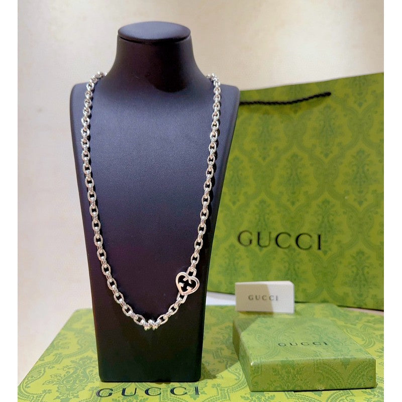 Gucci Double Classic Chain 18K Gold Necklace